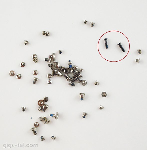 OEM screws SET black for iphone 5s