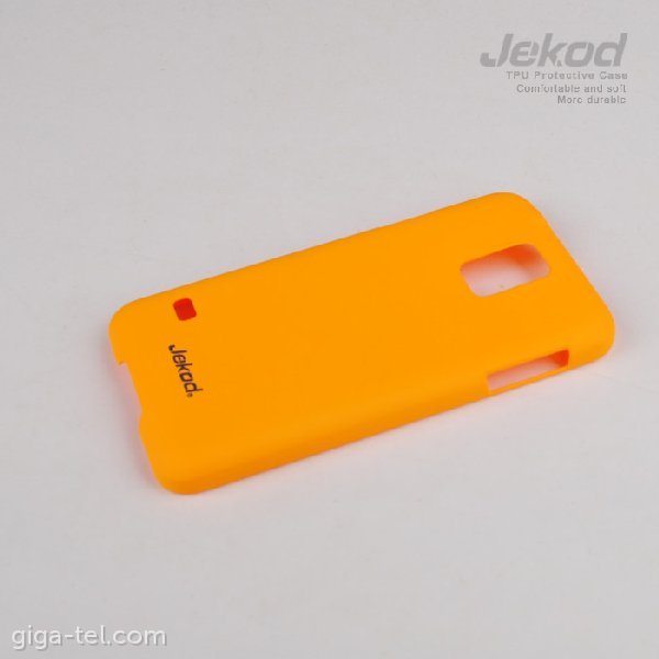 Jekod Samsung G900 S5 cool case yellow