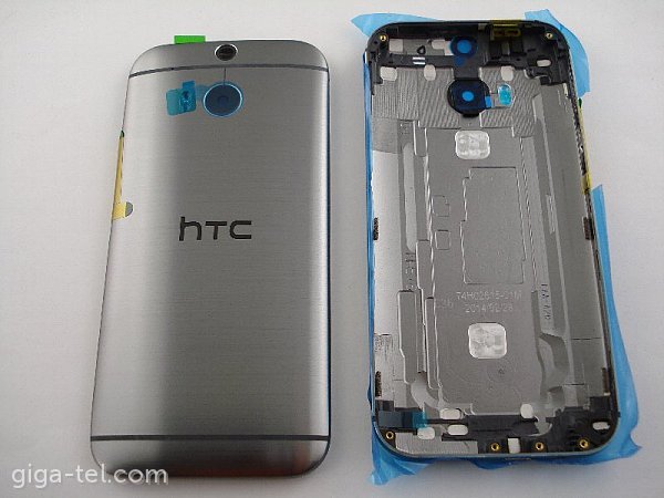 HTC One M8 battery cover grey