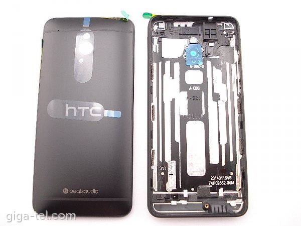 HTC One Mini M4 back cover black