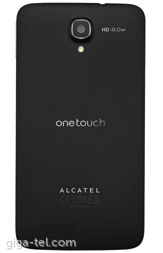 Alcatel 8008D battery cover black