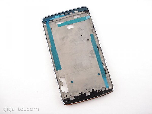 Alcatel 8000D front cover light chrome