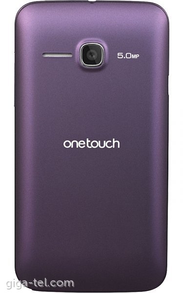 Alcatel 5020D battery cover  Aubergine