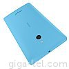 Nokia XL battery cover blue