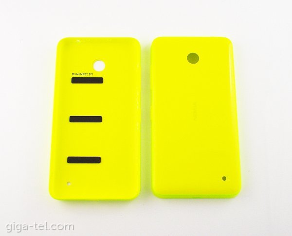 Nokia 635,636 battery cover yellow