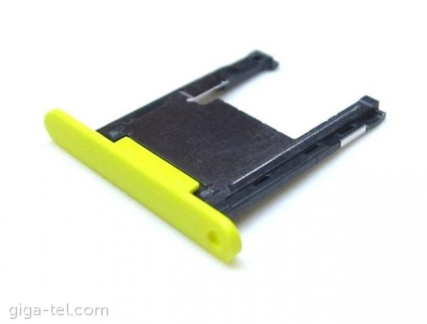 Nokia 720 MicroSD holder yellow