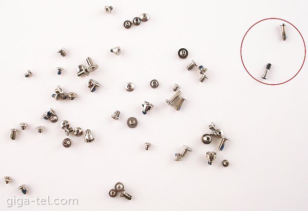 OEM screws SET white for iphone 5s