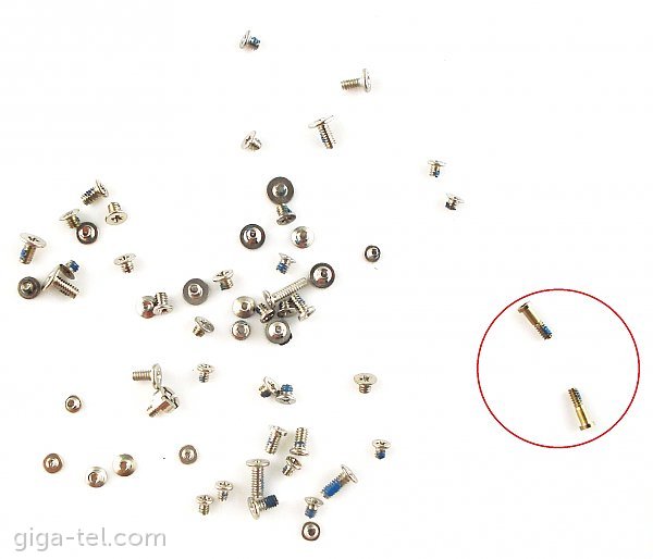 OEM screws SET gold for iphone 5s