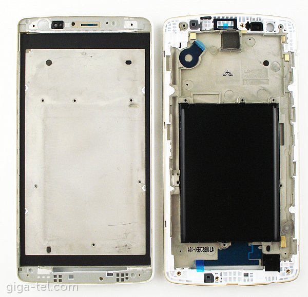 LG D722 front cover white