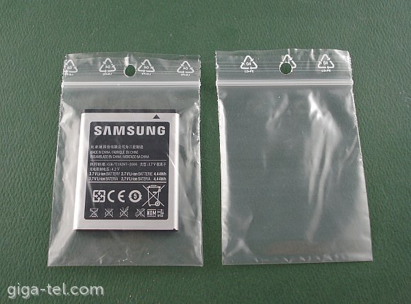 PolyZipBag 60x80mm - 100pcs