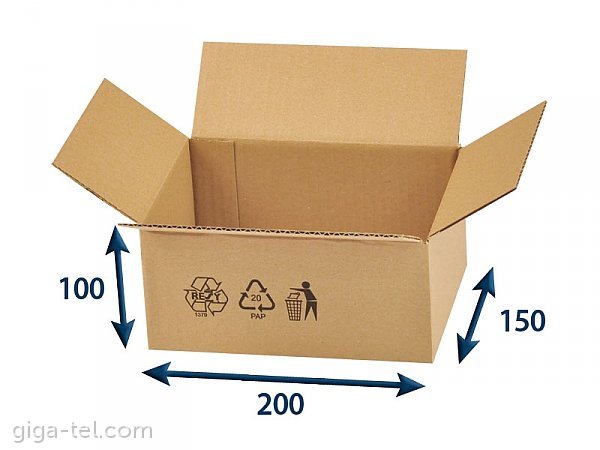 Paper box 200x150x100 mm