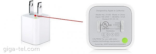 A1265 battery charger USA