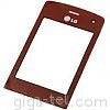  LG KF510 LCD glass red OEM