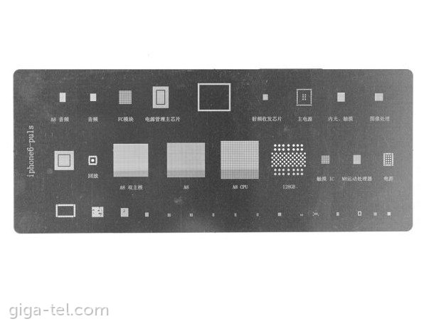 OEM BGA template for iphone plus