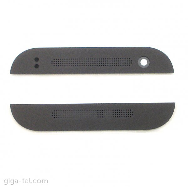 HTC One M8 Mini bottom+top covers grey