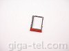 HTC One Mini M4 SIM tray red