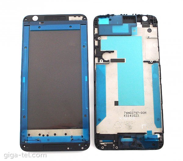 HTC Desire 820 front cover black