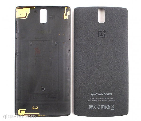 OnePlus One battery cover black