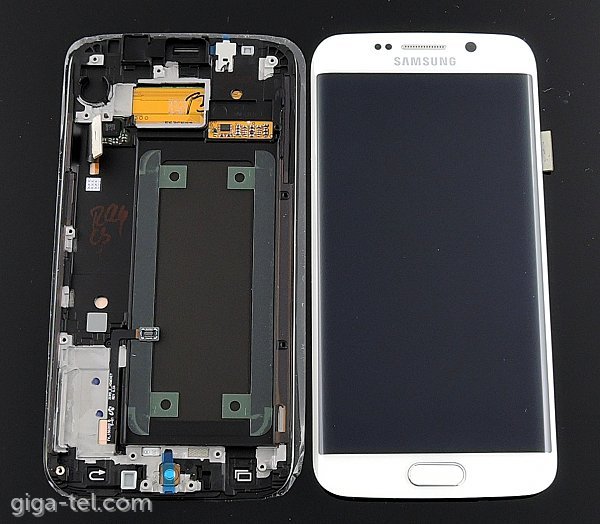 Samsung G925F front cove+full LCD white