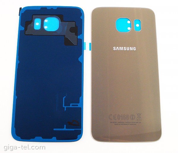 Samsung G920F battery cover gold