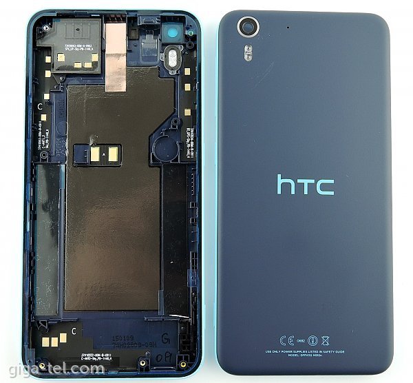 HTC Desire Eye battery cover black/blue