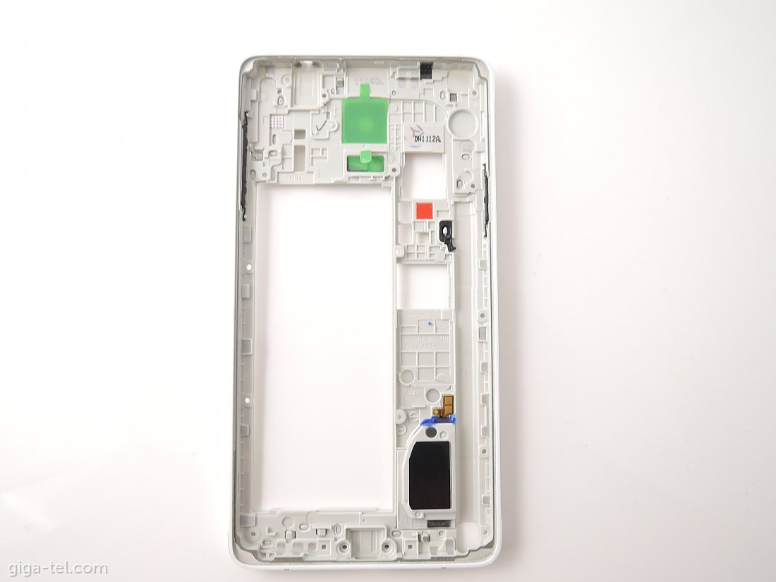 Samsung N910F middle cover white