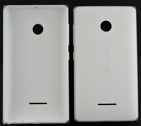 Microsoft Lumia 435 battery cover white