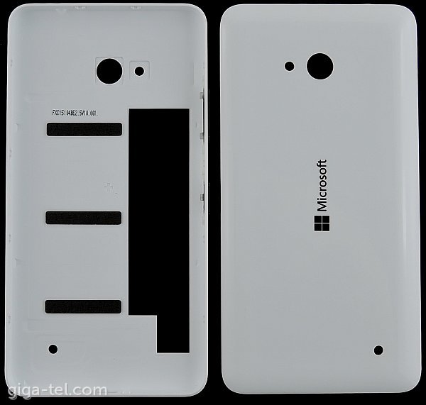 Microsoft Lumia 640 battery cover white