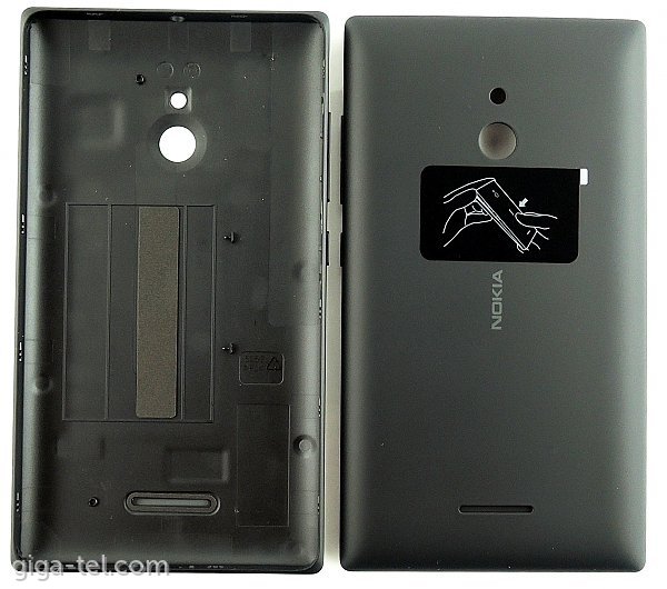 Nokia XL battery cover black