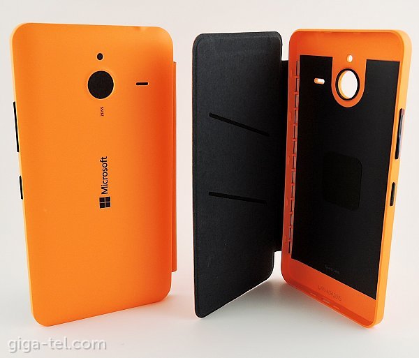 Microsoft 640 XL flip case orange