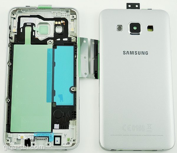 Samsung A300F back cover silver
