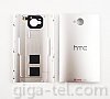 HTC One Dual SIM(802W) battery cover silver