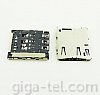 Sony Xperia M4 Aqua E2303,E2033,E2306 SIM socket