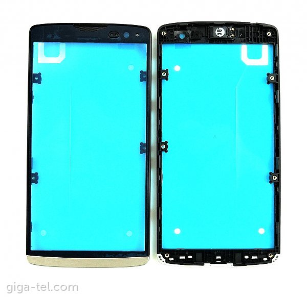 LG H340n front cover black / gold