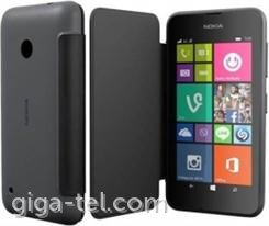 Nokia 530 flip cover black