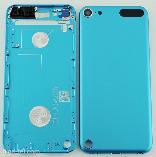 ipod touch 5  back cover blue  