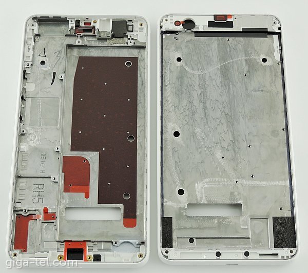 Honor 6 Plus front cover white