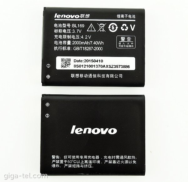 Lenovo BL169 battery