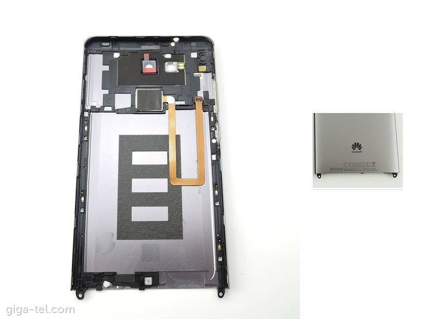 Huawei Mate 7 battery cover black / grey