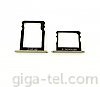 Huawei P8 SIM+MicroSD holder gold