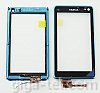 Nokia N8-00 front cover + touch blue 