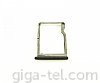 HTC One M9 MicroSD holder grey / gun metal