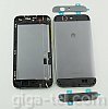 Huawei G7 back cover black with side keys, top+bottom covers