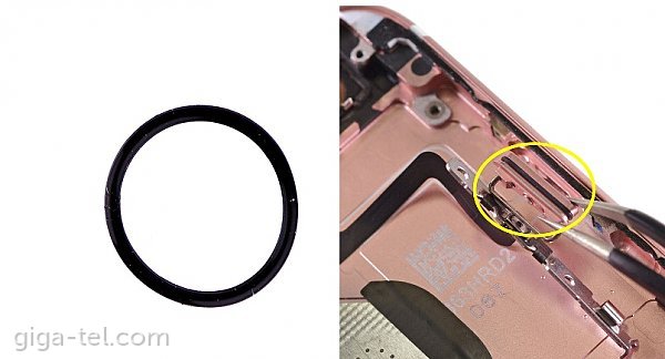 OEM side button mesh SET 5pcs for iphone 6s