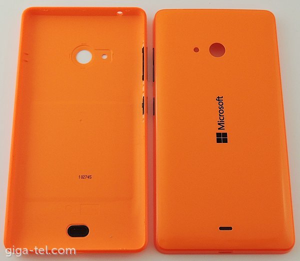 Microsoft 540 battery cover orange