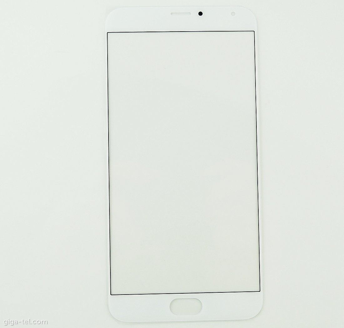 Meizu MX5 service glass white