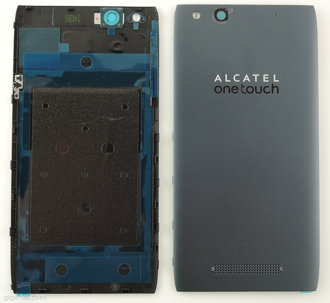 Alcatel Idol Alpha battery cover grey