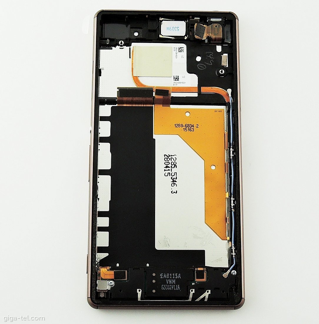 Sony D6633 DUAL full LCD copper +parts