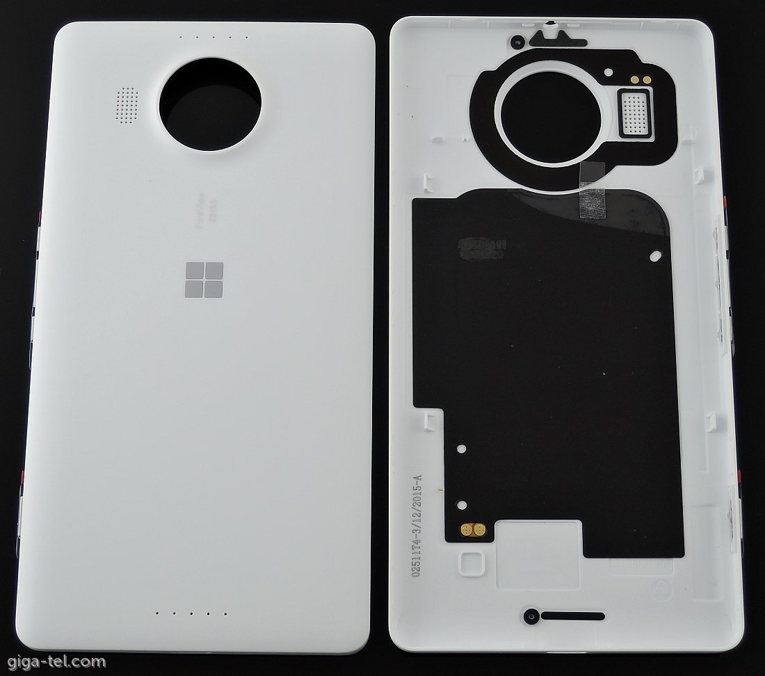 Microsoft 950 XL battery cover white