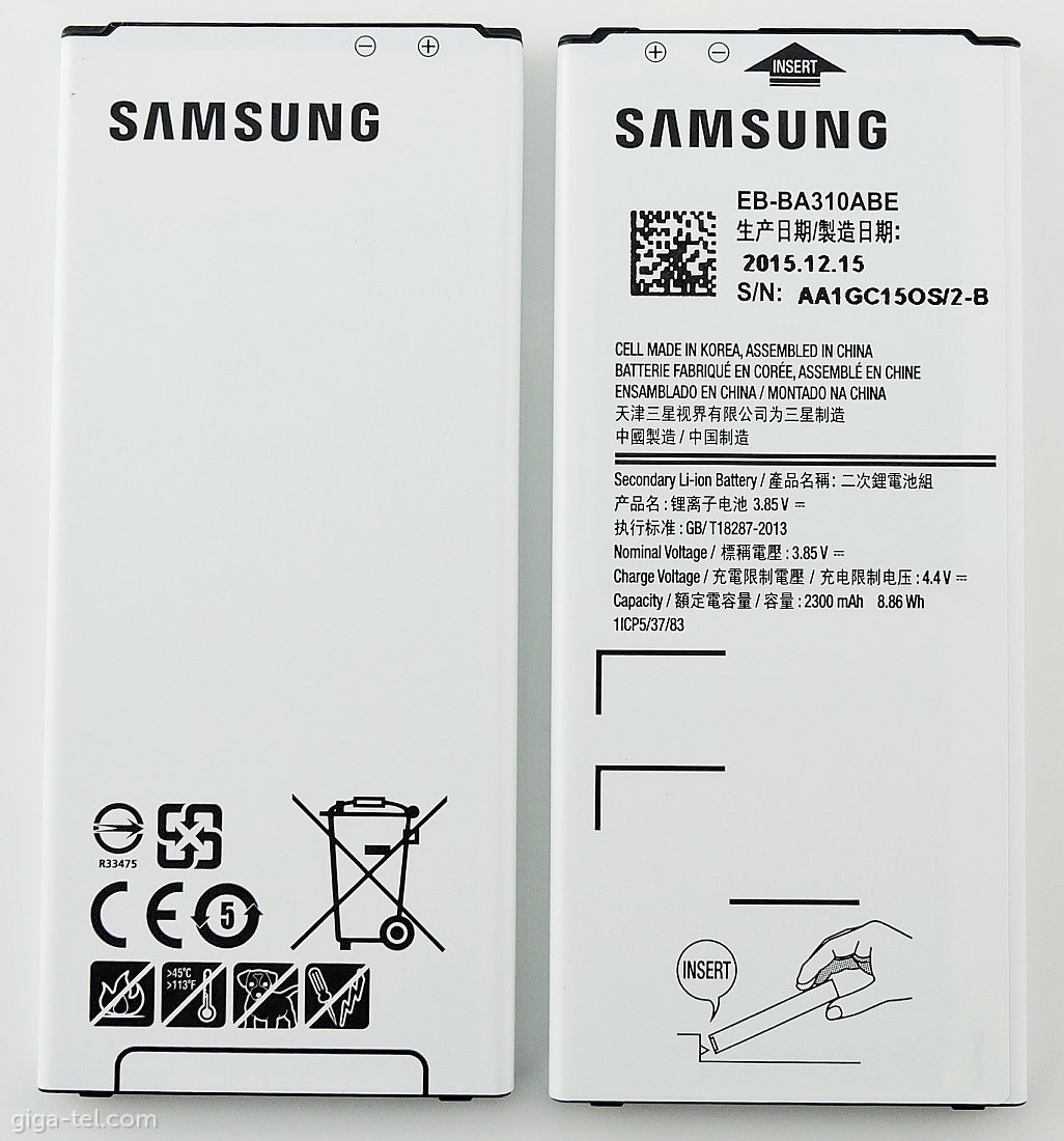 Samsung EB-BA310ABE battery